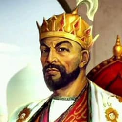 Amir Timur monument on his native land