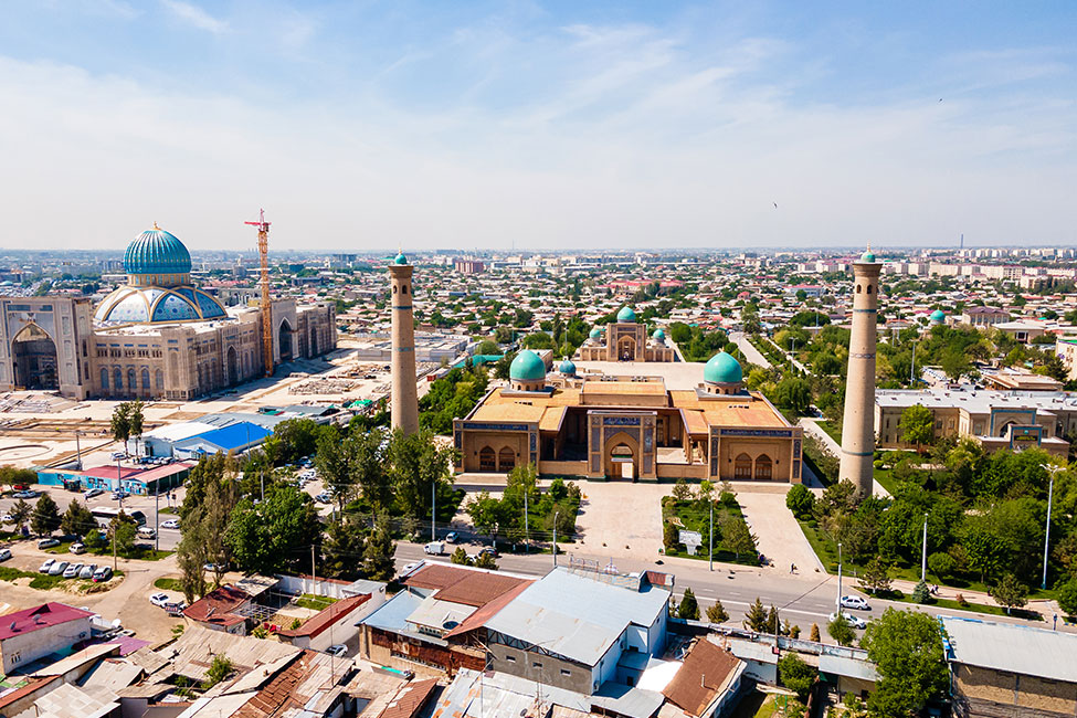 Khast Imam complex — the spiritual centre of the capital